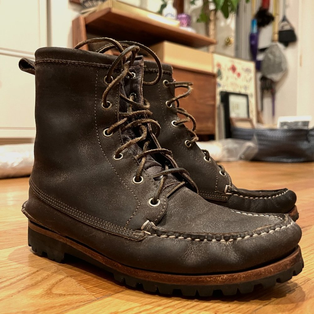 Quoddy Grizzly Chamois Nubuck Boots